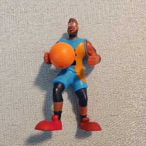 Lebron James Basketball Action Figure Toy - Blue and Orange